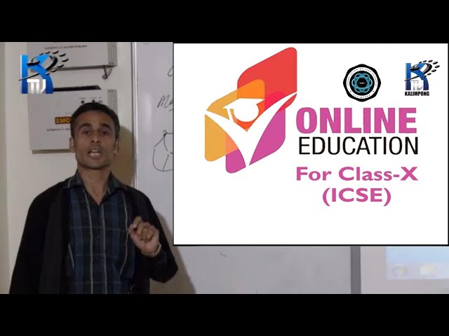 Online Education Classes for ICSE Class-X (Ep-7) Subject: #Commercial App. #Geography #Computer App.