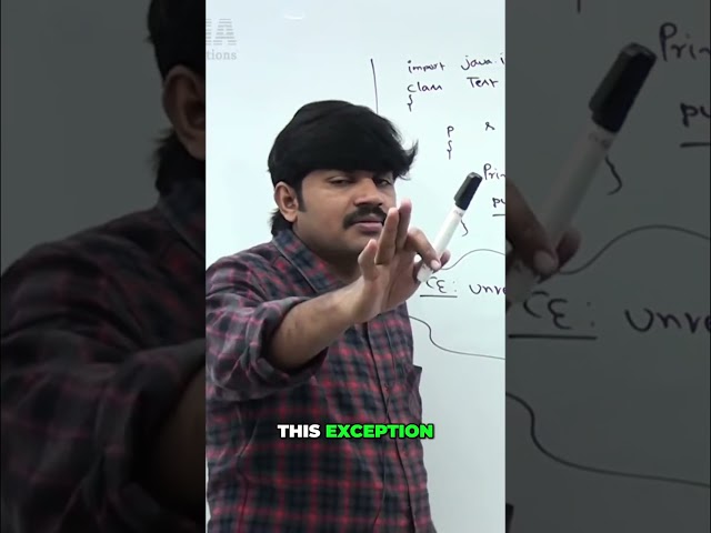 FileNotFound Exception: The Ultimate Checked Exception Explained #shorts