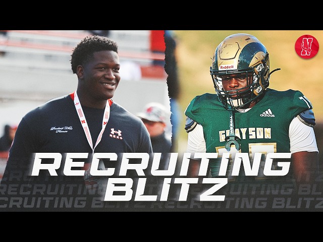 Nebraska gets HOT, lands three top OL targets | Recruiting Blitz