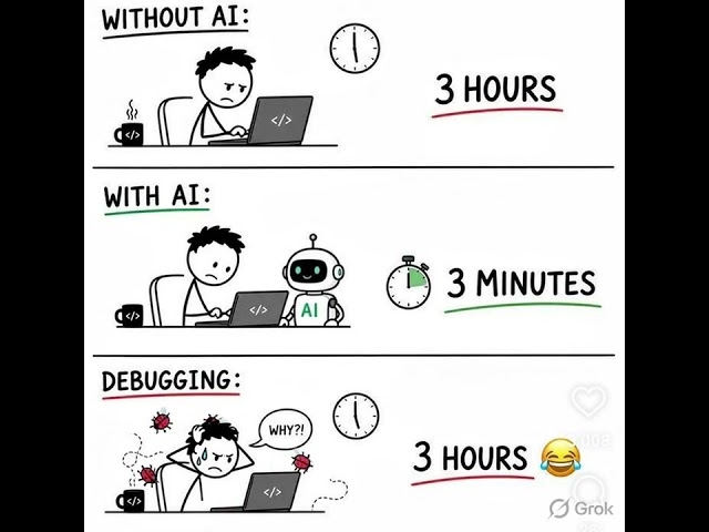 Code with AI humor
