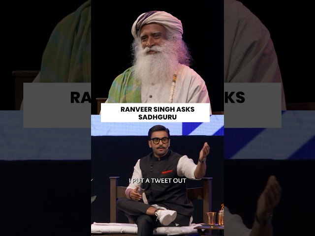 Ranveer Singh Asks Sadhguru: What Is The Purpose Of Life?