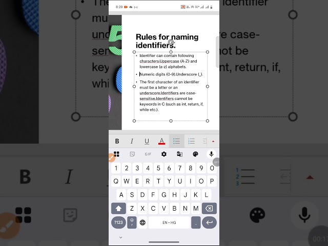 Identifiers in C language #programminglanguage #cprogramming #shirts