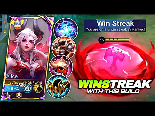 ONLY 0.1% OF ALICE PLAYERS KNOW THIS SECRET BUILD & EMBLEM!! 💀 EASY WIN STREAK | MLBB 2026