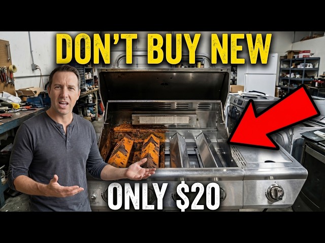 The $20 Modification That Turns a Cheap Grill Into a 10-Year Grill