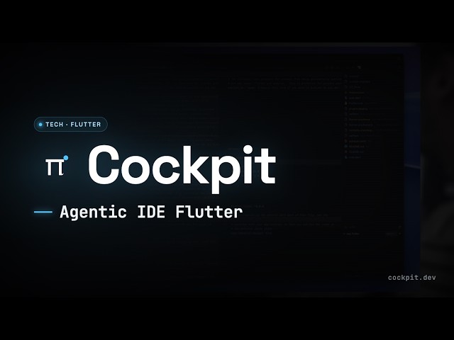 Cockpit - An IDE built with Flutter