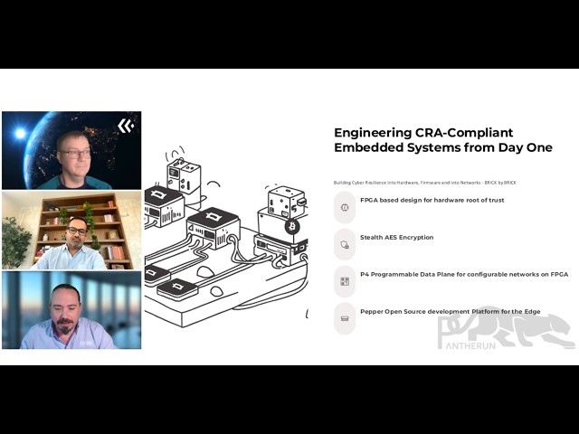 Secure by Design: Building CRA-Compliant Firmware and Embedded Software from the Ground Up