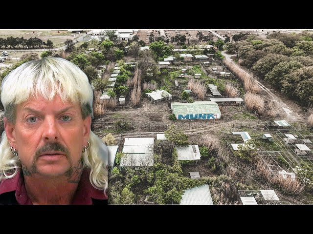 Exploring the Tiger King's ABANDONED Zoo & House | Interview with Joe Exotic 