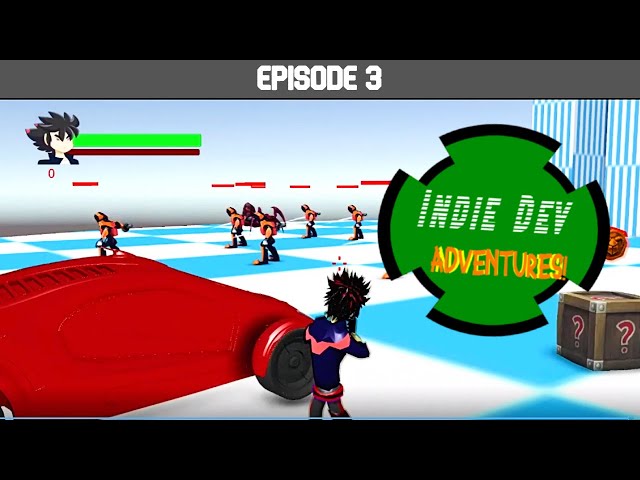 Indie Dev Adventures! (Game Developer Vlog) - Episode 3 [Unity 3D Game]