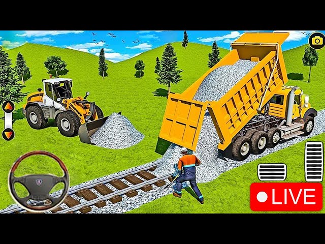 D3lta Live Stream D3lta Techzone LIVE JCB 3DX Backhoe Loader  Driving  Bus Simulator Indonesia 191
