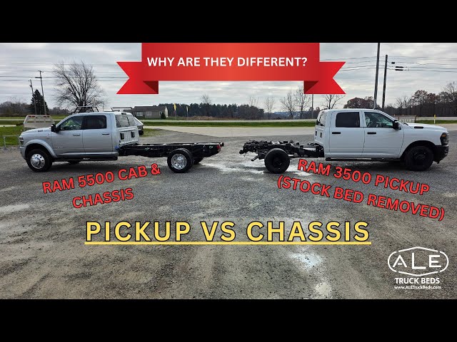 Pickup Truck vs Cab & Chassis: Best RAM for Flatbeds & Dump Beds? (RAM 3500 vs 5500 Explained)