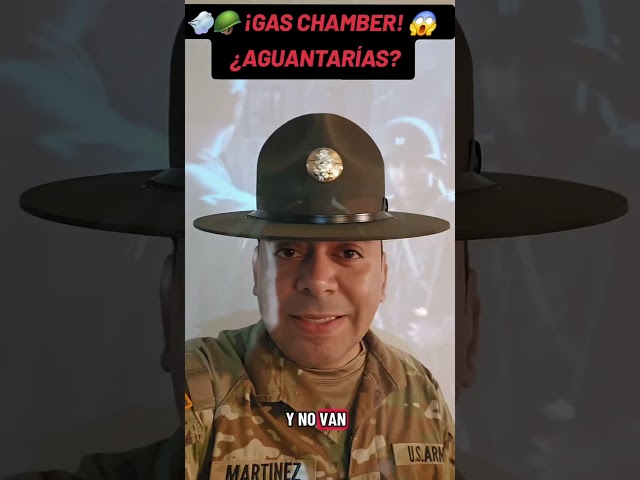😱🪖 This is what the GAS CHAMBER is like in Basic Training! 💨 Could you handle this challenge? 🇺🇸🔥