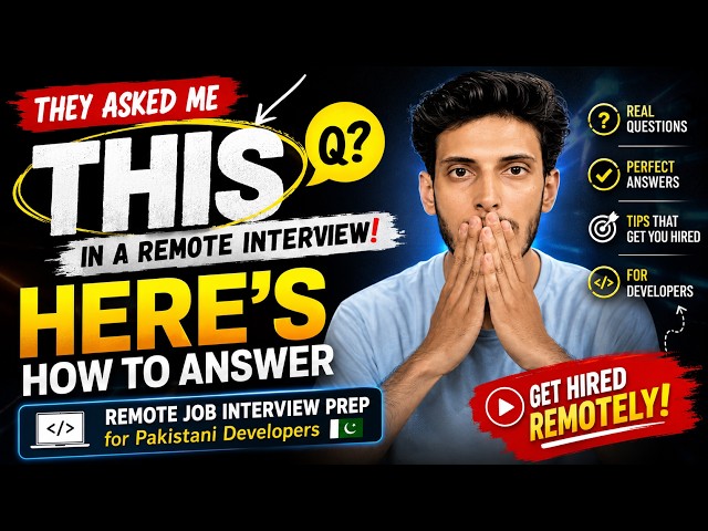 How to Ace a Remote Job Interview in 2025?  || What Interviewers Actually Look For?
