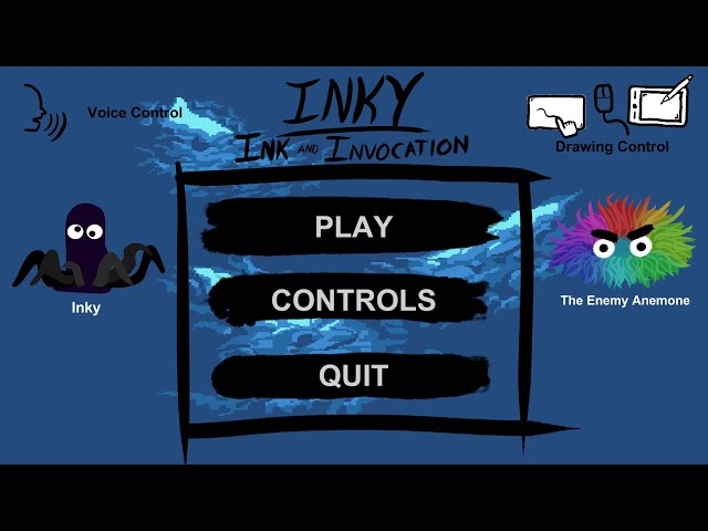 Inky: Ink and Invocation - Speech Control and Drawing Game (Assignment for Bournemouth University)