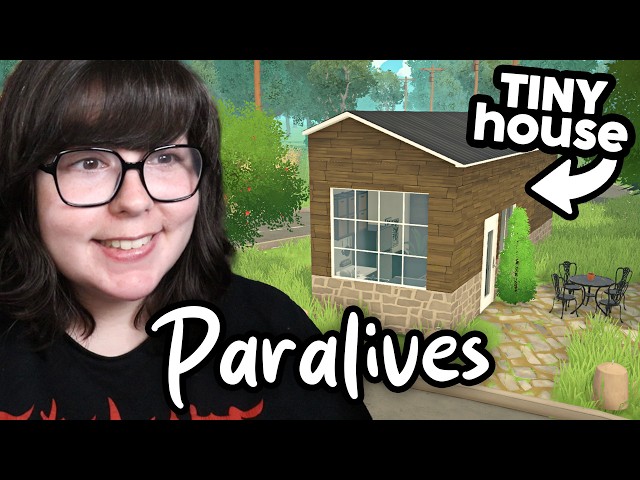 Building a *TINY HOUSE* in Paralives 🏠