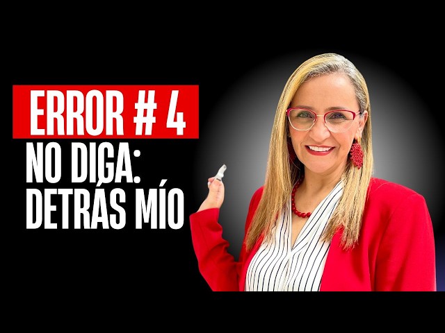 No cometas estos 10 errores al hablar Español