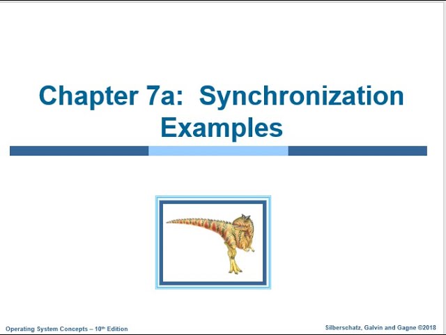 Synchronization Examples