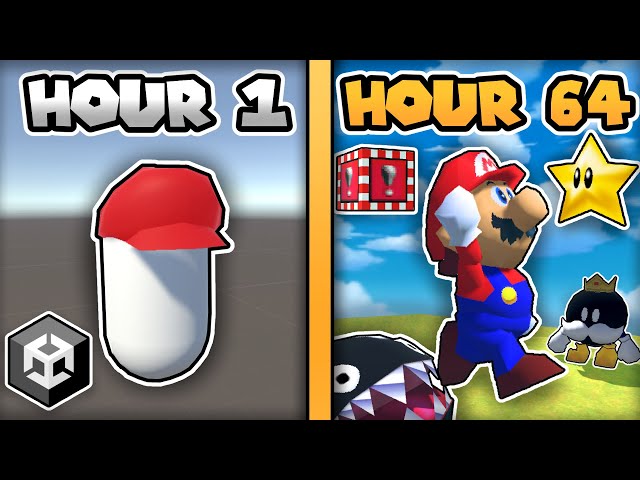 I Made Super Mario 64 In 64 Hours! - Unity Devlog