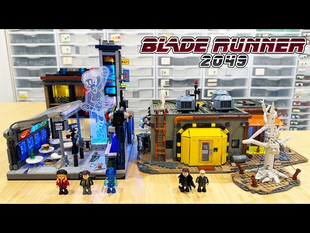NEW Lumibricks BLADE RUNNER 2049 Protein Farm & Street Market Sets
