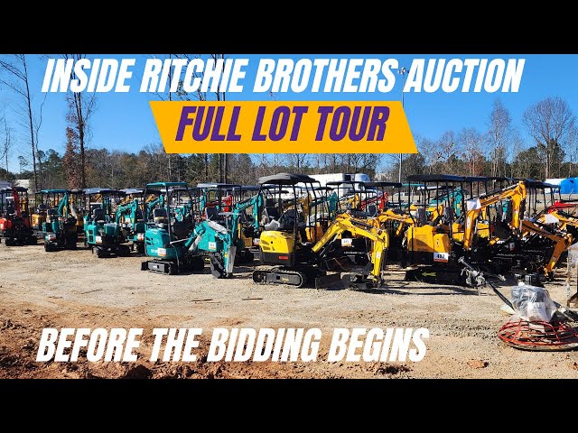Inside Ritchie Brothers Auction: Full Lot Tour Before the Bidding Begins!