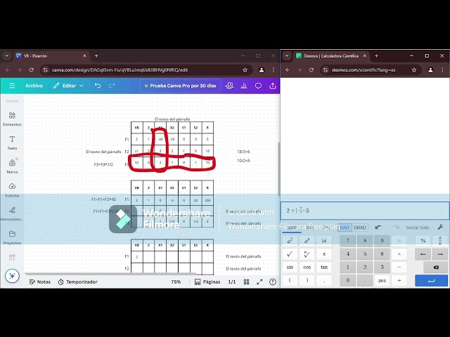 METODO SIMPLEX método escrito y en Excel (solver) _investigacion operativa