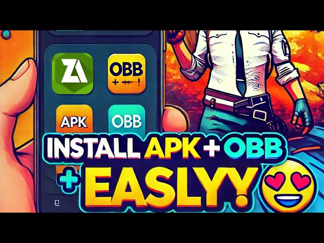 How to Install APK + OBB Files on Android Using ZArchiver – Easy Step-by-Step Guide!