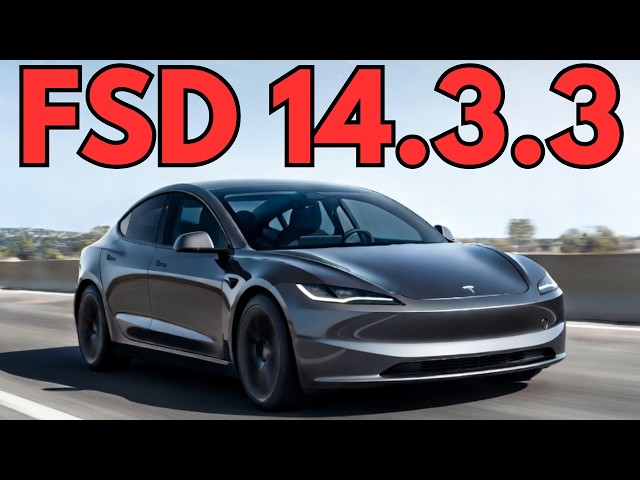 Tesla FSD 14.3.3: Why Owners Can't Agree On This Build