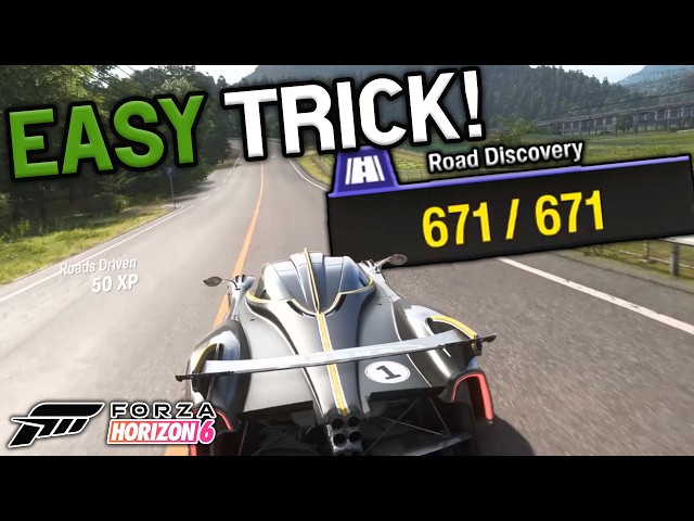 How to EASILY FIND Your Last Missing Roads in Forza Horizon 6