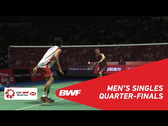 QF | MS | Kento MOMOTA (JPN) [3] vs LIN Dan (CHN) | BWF2018