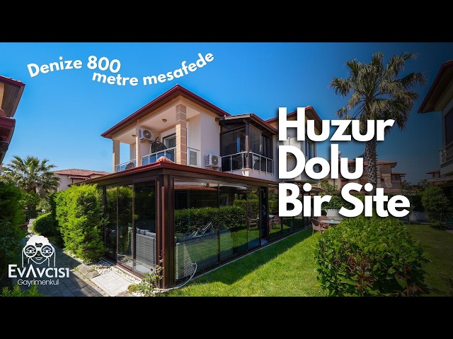 3+1 Villa 800 Meters From the Sea in Kuşadası | Villa for Sale in Kuşadası