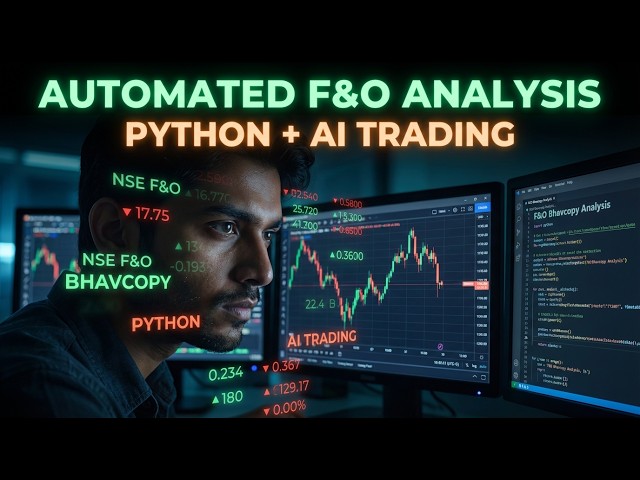 How to do F&O Bhavcopy Auto Analysis with Python?