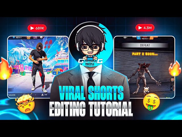 How To Edit VIRAL SHORTS 🔥 Like @moizffyt | free fire video editing tutorial