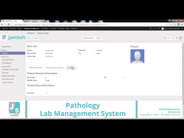 lab management system   demo video