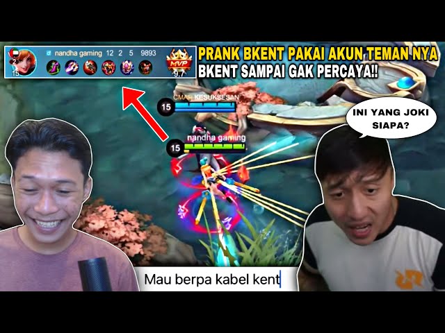 DAFFAXML PRANK BKENT JOCKING HIS FRIEND'S ACCOUNT!! BKENT CAN'T BELIEVE IT!!