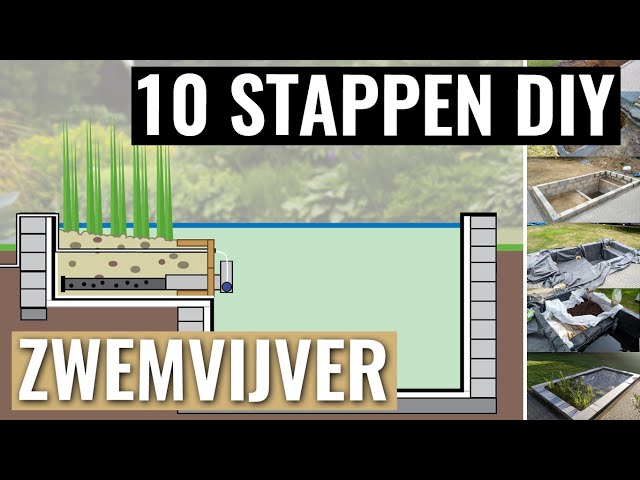 Building a Masonry Swimming Pond Yourself | DIY Swimming Pond Construction in 10 Steps