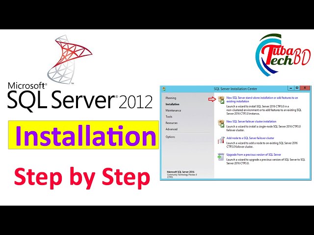 How to Install SQL Server 2012 and SQL Server Management Studio 2012