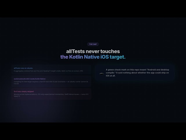 Catch iOS Breakage in CI: a Compile Gate on GitHub Actions | KMP Build #9