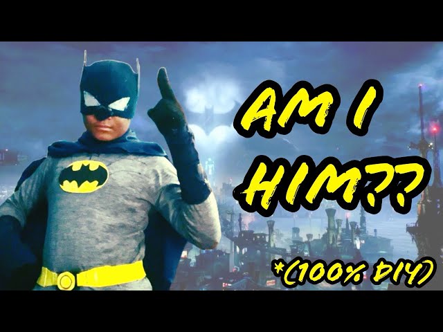 BATMAN IF HE WASN’T RICH! (D.I.Y classic Batman suit tutorial)