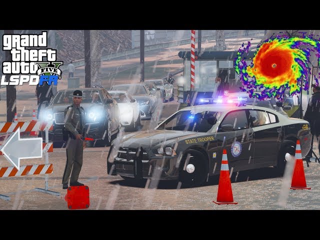 Florida Highway Patrol Hurricane Evacuation in GTA 5