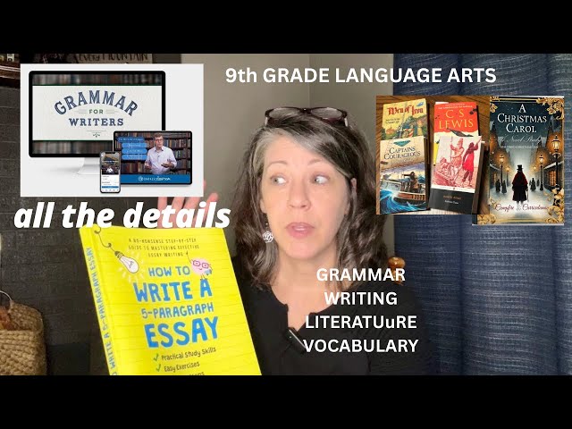 NEW✨HIGH SCHOOL LANGUAGE ARTS | writing, grammar, literature, vocabulary ￼