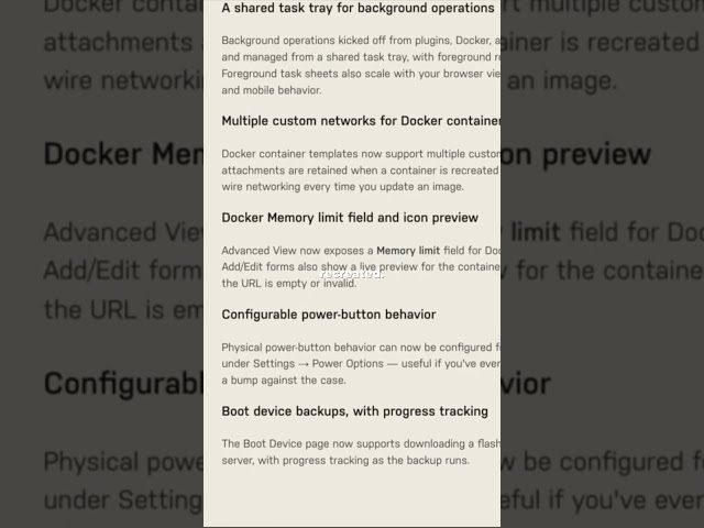 Unraid 7.4.0 Beta 1 is officially here.