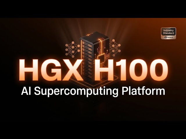 NVIDIA HGX H100 — The Most Powerful End-to-End AI Supercomputing Platform