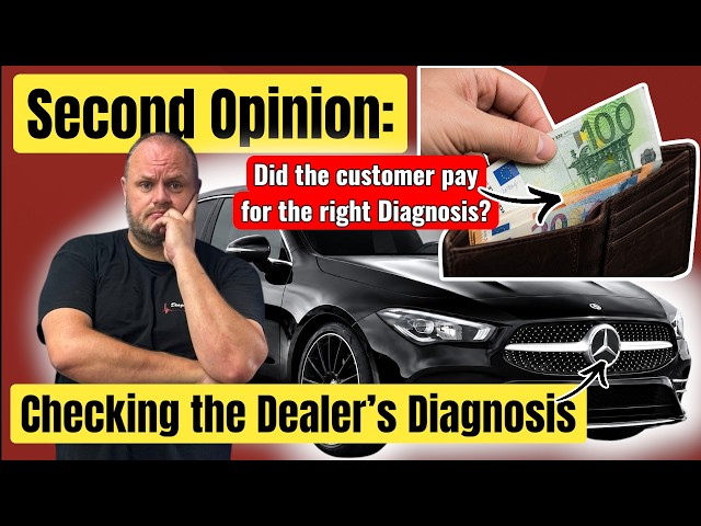 Dealership Misdiagnosed this Mercedes? Let's check their diagnosis!