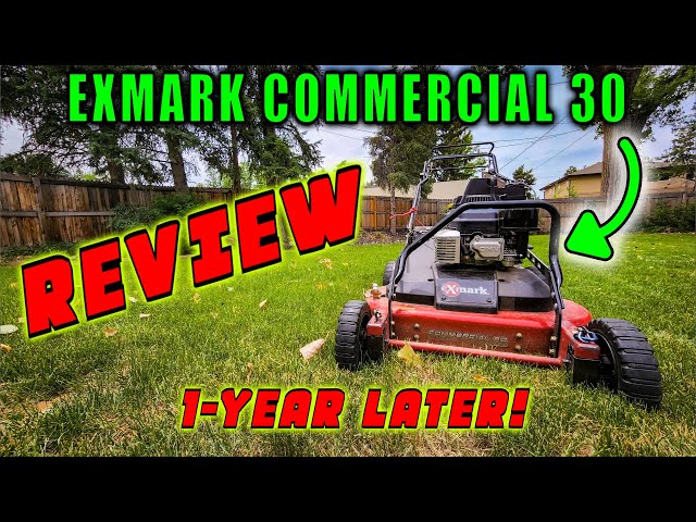 🌱EXMARK Commercial 30 X-Series: Honest 1-Year Review & Ingenious Fix🌱