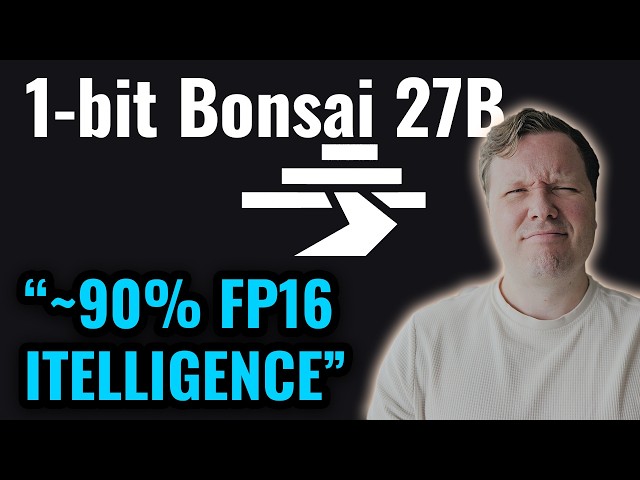 1-bit Bonsai 27B tested - 16GB Local LLM setup