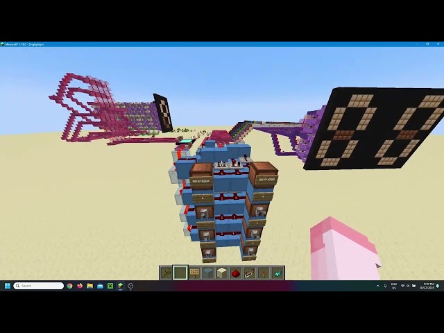 4 Bit Adder with segmented decimal display