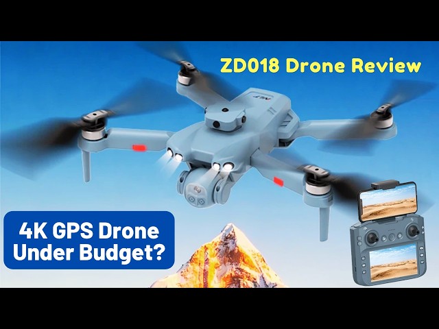ZD018 Drone | Budget Drone with Premium Features |  Is This the Best Beginner Drone? ZD018 Review