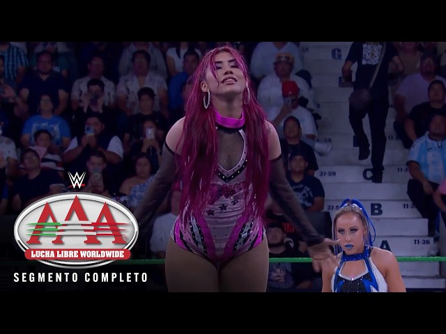 SEGMENTO COMPLETO: La Catalina llega al ring de Lucha Libre AAA para su debut, 9 de Mayo, 2026