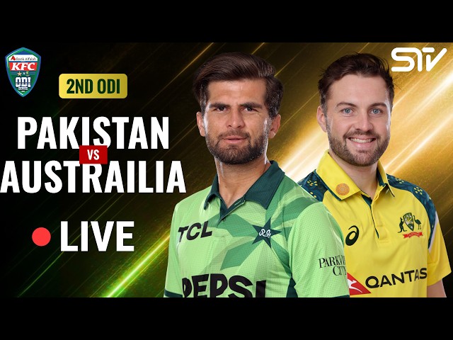 Live | Pakistan vs Australia | Match 02 | ODI Series 2026 | PCB | M9J1H
