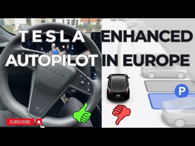 Tesla Enhanced Autopilot in Europe – Full Real-World Test (Lane Change, Summon, Auto Park)