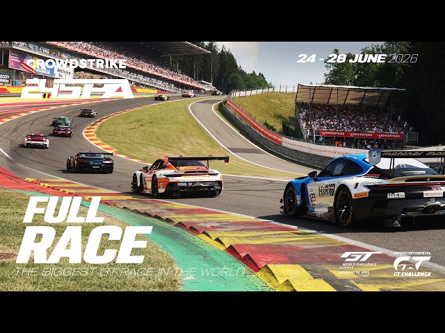Full Race | CrowdStrike 24 Hours of Spa 2026 | GT World Challenge Europe powered by AWS